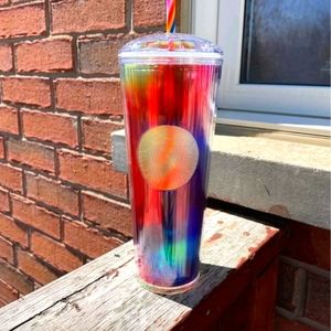 BRAND NEW STARBUCKS 2021 RAINBOW DOMED TUMBLER